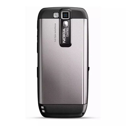 (Pre-Owned, Excellent) Nokia E66 E-Series Slider Phone With Premium Stainless Steel Build (White) (With New Housting) (90 Days Warranty)