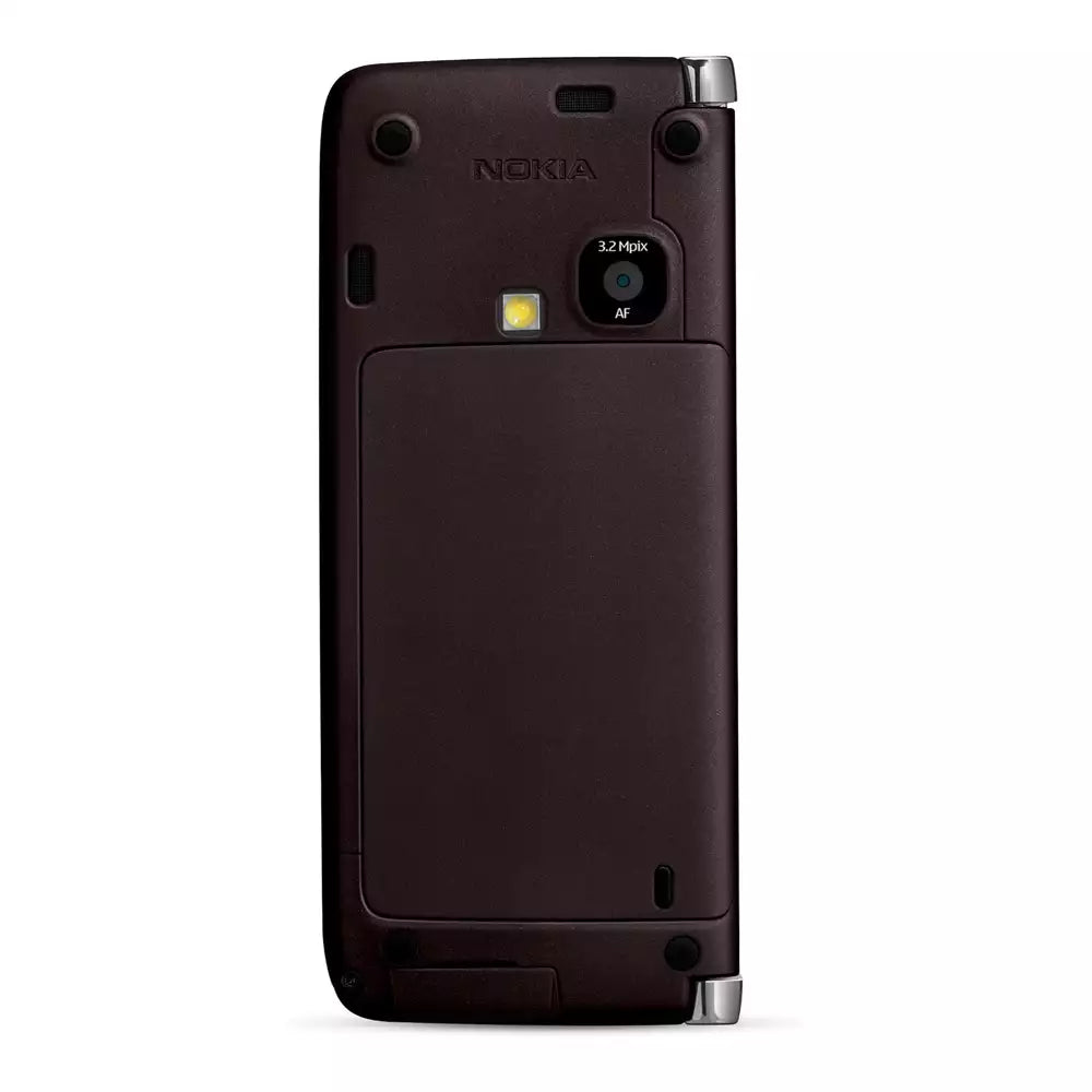 (Pre-Owned, Good) Nokia E90 Communicator Phone with 3.2 MP Camera, 3G, Wi-Fi, GPS, Media Player, and MicroSD Slot (Mocha) (60 Days Warranty)