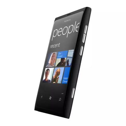 (Pre-Owned, Very Good) Nokia Lumia 800 Windows Smartphone (16 GB) With Clear Black AMOLED Display (White) (With Retail Box) (60 Days Warranty)