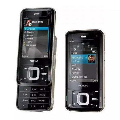 (Pre-Owned, Good) Nokia N-Series N81, Slider Phone With N-Gage (Black) (60 Days Warranty)