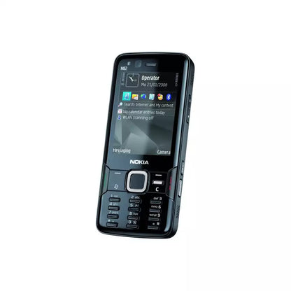 (Open Box Condition) Nokia N82 Symbian Mobile Phone With 5 MP Carl Zeiss Camera and Xenon Flash, Stereo Speakers (Black) (60 Days Warranty)
