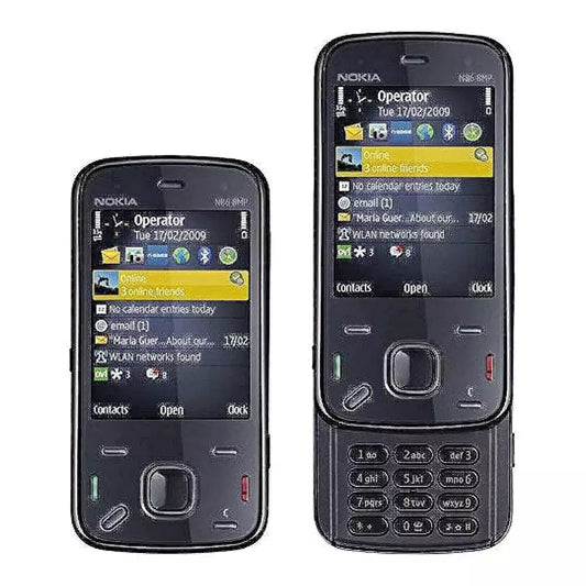 (Pre-Owned, Very Good) Nokia N86 Premium Dual Slider Phone With AMOLED Display and 8MP Carl Zeiss Camera (8GB) (90 Days Warranty)