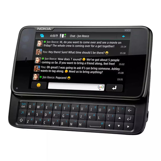 (Pre-Owned, Good) Nokia N900 Smartphone/Mobile Computer with 3.5-Inch Touchscreen, QWERTY, 5 MP Camera, Maemo OS, (32 GB) (Black) (45 Days Warranty)
