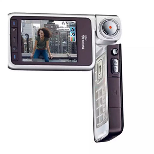 (Open Box Condition) Nokia N93i Flip N-Series Camcorder Phone With 3x Optical Zoom (SIlver) (120 Days Warranty) (With New Housing)