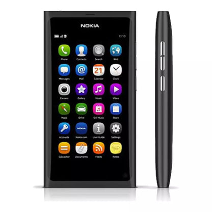 (Pre-Owned, Excellent) Nokia N9 With MeeGo OS, 8MP Carl Zeiss Camera, NFC, Wi-Fi and GPS (Blue) (60 Days Warranty)