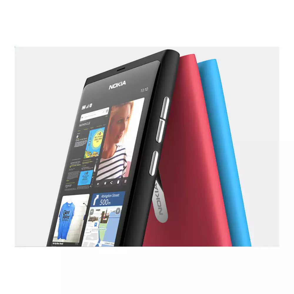 (Pre-Owned, Excellent) Nokia N9 With MeeGo OS, 8MP Carl Zeiss Camera, NFC, Wi-Fi and GPS (Blue) (60 Days Warranty)