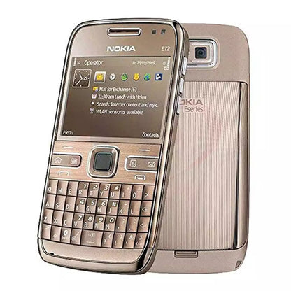 (Pre-Owned, Very Good) Nokia E72, 5MP Camera, Optical Trackpad, QWERTY Keyboard (Black) (FM Radio) (60 Days Warranty)
