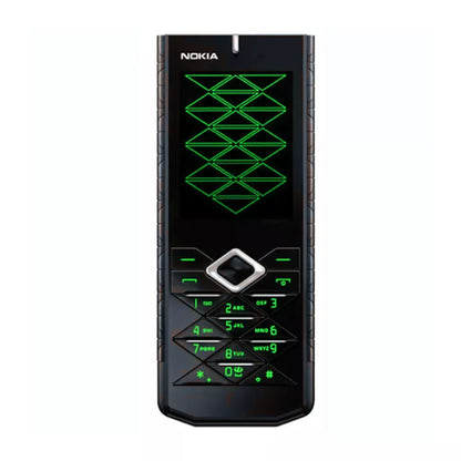 (Pre-Owned, Very Good) Nokia 7900 Prism, OLED Display, Anodised and Laser-Etched Aluminium Backcover (1GB) (Black) (Rare Find!) (90 Days Warranty)