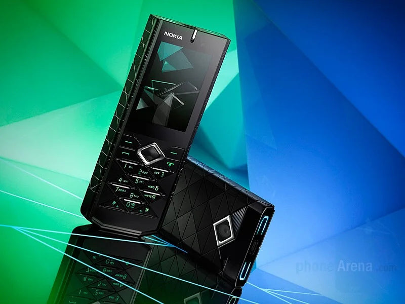 (Pre-Owned, Very Good) Nokia 7900 Prism, OLED Display, Anodised and Laser-Etched Aluminium Backcover (1GB) (Black) (Rare Find!) (90 Days Warranty)