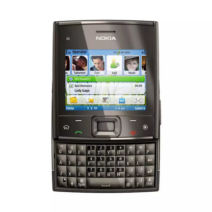 (Pre-Owned, Good) Nokia X5-01 Slider Phone With Physical QWERTY keyboard and 5MP Camera (90 Days Warranty)