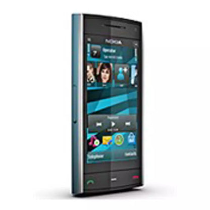 (Pre-Owned, Good) Nokia X6 Symbian Smartphones With 5MP Camera and Touch Display (8GB) (Blue) (60 Days Warranty)