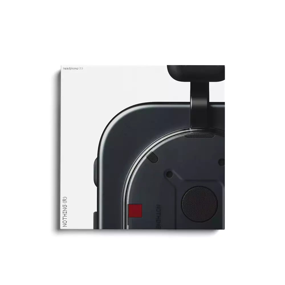 (Open Box) Nothing Headphone(1) 42DB ANC, Dual Device, Hi-Res+LDAC, 40mm Driver, Sound by KEF, Wireless + Wired Sound (Black) (9 Months Warranty)