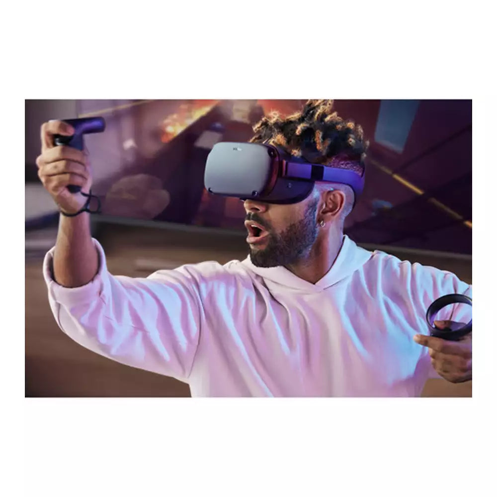 (Pre-Owned, Very Good) Oculus Quest All-In-One VR System With OLED Displays (Gen 1) (64GB) (Black) (120 Days Warranty)