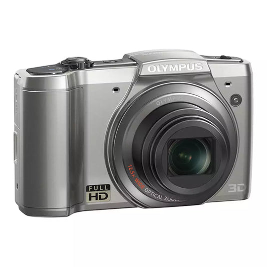 (Pre-Owned, Very Good) Olympus SZ-20 Digital Camera With 12.5x Optical Zoom and Full HD Video Recording (Silver) (60 Days Warranty)