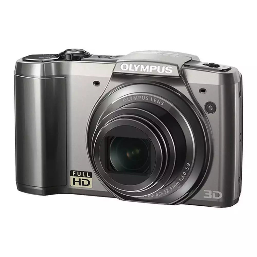 (Pre-Owned, Very Good) Olympus SZ-20 Digital Camera With 12.5x Optical Zoom and Full HD Video Recording (Silver) (60 Days Warranty)