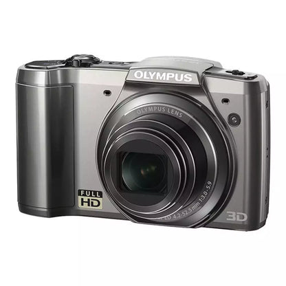 (Pre-Owned, Very Good) Olympus SZ-20 Digital Camera With 12.5x Optical Zoom and Full HD Video Recording (Silver) (60 Days Warranty)