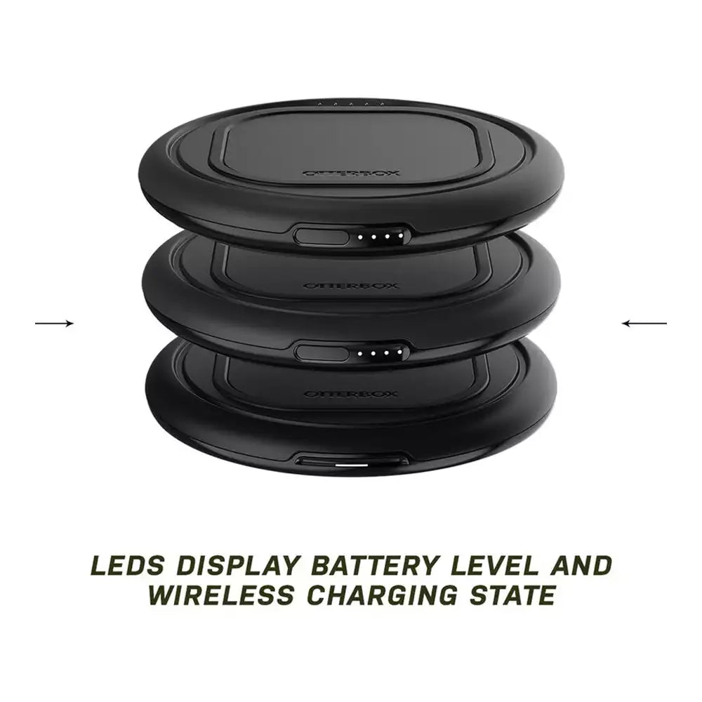 (Open Box Condition) OtterBox OtterSpot Wireless Charging System + 2 Extra Wireless Battery Packs + 60W USB-C OtterBox Power Adapter (90 Days Warranty)