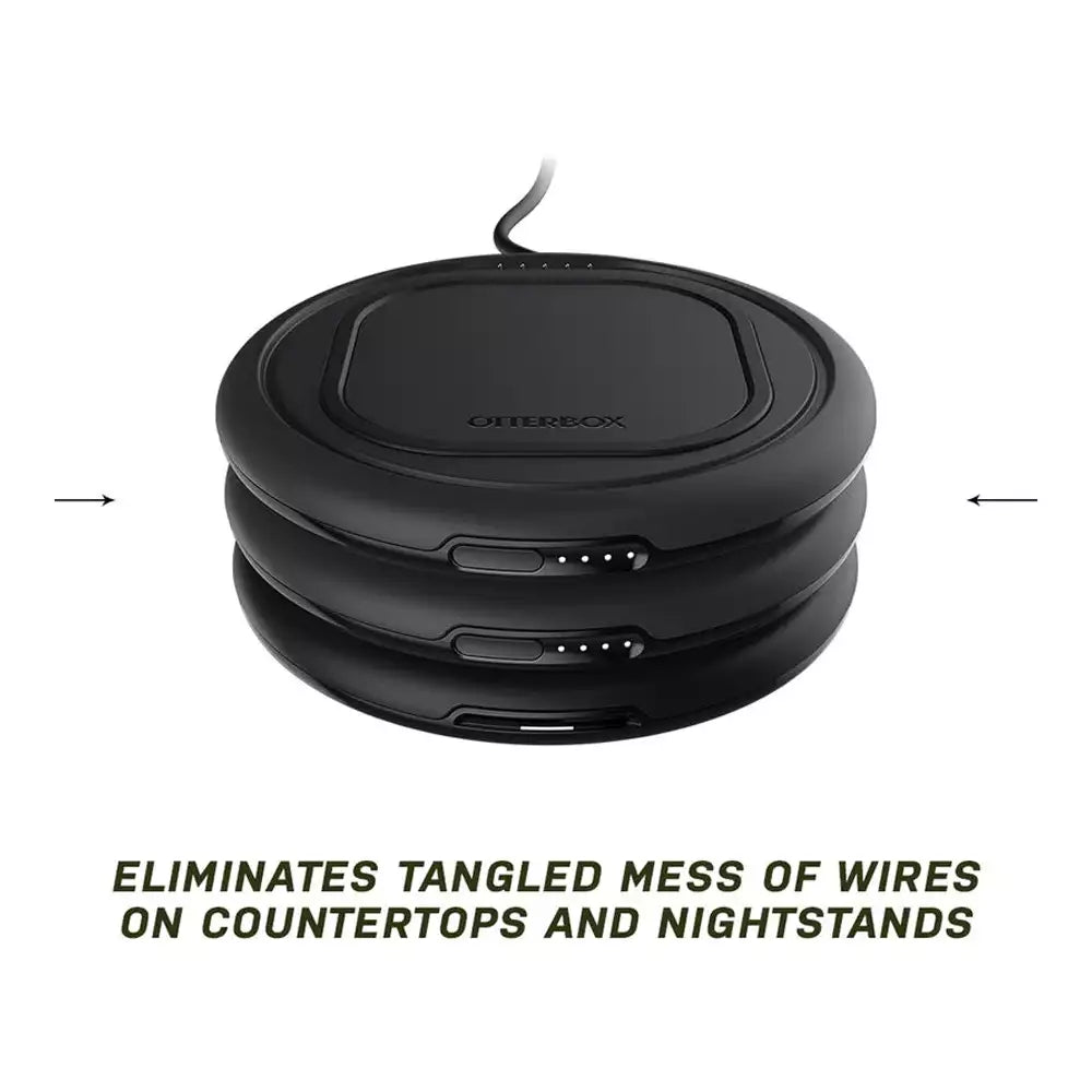 (Open Box Condition) OtterBox OtterSpot Wireless Charging System + 2 Extra Wireless Battery Packs + 60W USB-C OtterBox Power Adapter (90 Days Warranty)