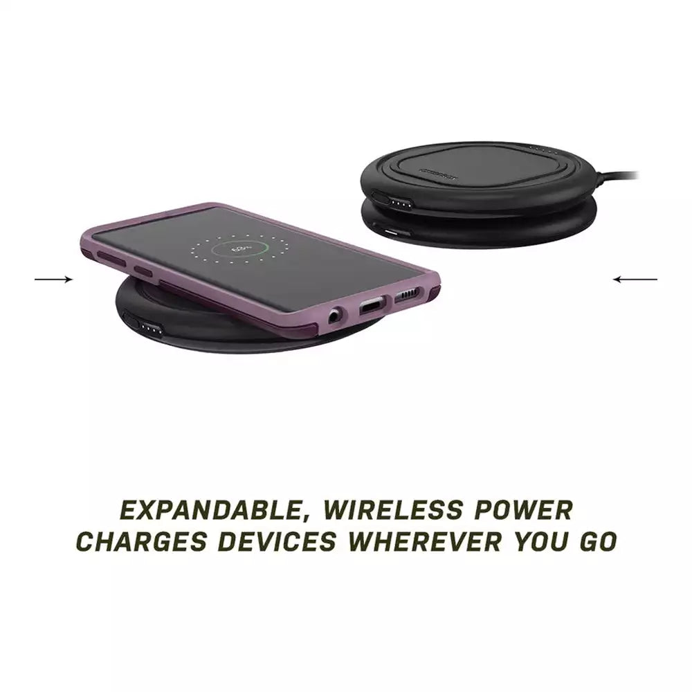 (Open Box Condition) OtterBox OtterSpot Wireless Charging System + 2 Extra Wireless Battery Packs + 60W USB-C OtterBox Power Adapter (90 Days Warranty)