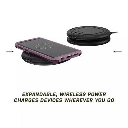 (Open Box Condition) OtterBox OtterSpot Wireless Charging System + 2 Extra Wireless Battery Packs + 60W USB-C OtterBox Power Adapter (90 Days Warranty)