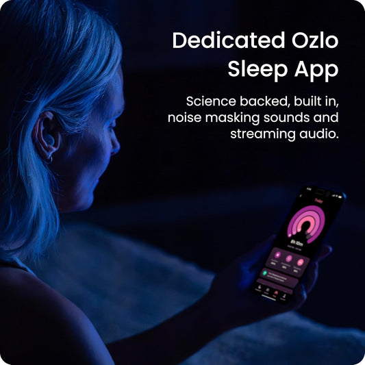 (Open Box) OZLO Sleepbuds True Wireless Sleep Earbuds (White) (90 Days Warranty)