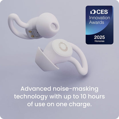 (Open Box) OZLO Sleepbuds True Wireless Sleep Earbuds (White) (90 Days Warranty)