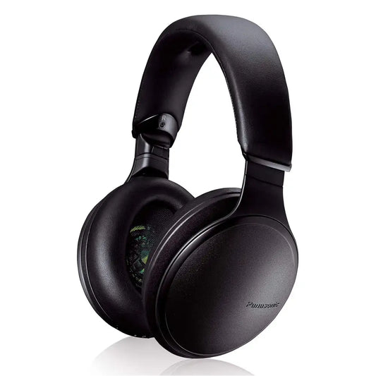 (Pre-Owned, Good) Panasonic Premium Hi-Res Wireless Headphones (RP-HD605N-K) Noise Cancelling Bluetooth Over The Ear Headphone (Black) (60 Days Warranty)