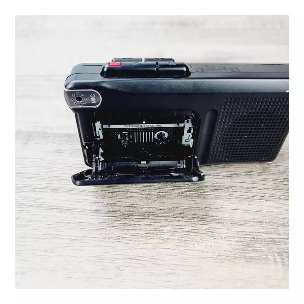 (Pre-Owned, Very Good) Panasonic RN-202 Micro Cassette Player/Recorder (2 Micro Cassettes Included) (Gray) (60 Days Warranty) (Made in Japan)