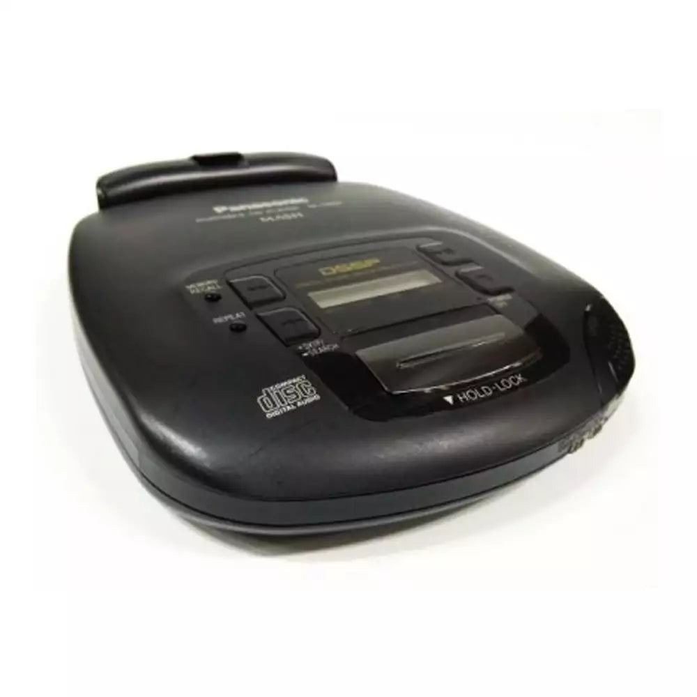 (Pre-Owned, Good) Panasonic SL-S400 Portable CD Player, High Quality Build, Works On AA Battery (Black) (60 Days Warranty)