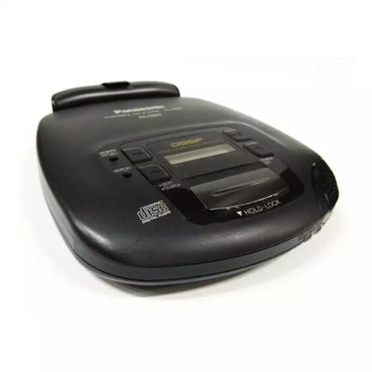(Pre-Owned, Good) Panasonic SL-S400 Portable CD Player, High Quality Build, Works On AA Battery (Black) (60 Days Warranty)