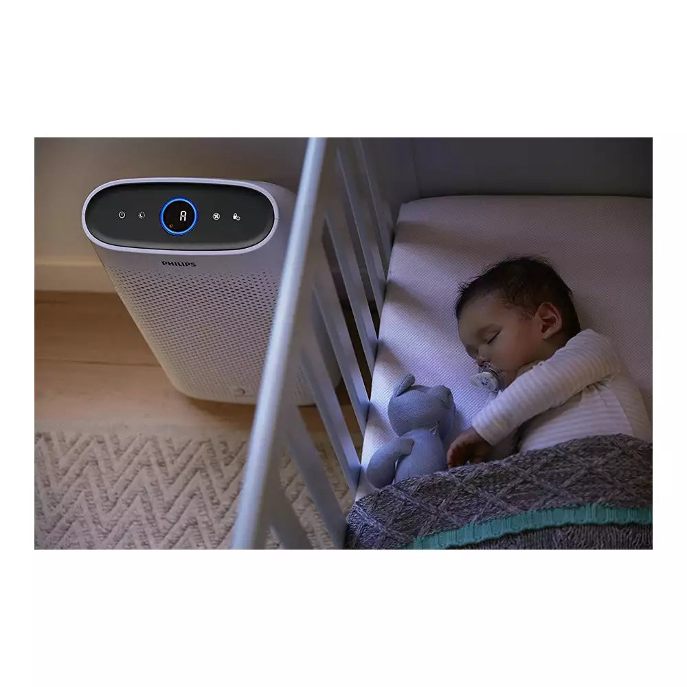 (Pre-Owned, Very Good) Philips AC1215/20 Air Purifier, Upto 17000 Hours Long Life, 4-Stage Filtration, True Hepa Filter (White) (120 Days Warranty) (99% Filter Life)