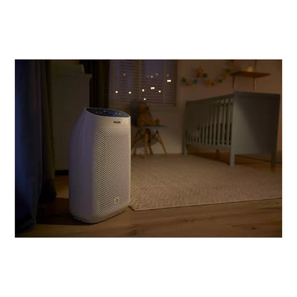 (Pre-Owned, Very Good) Philips AC1215/20 Air Purifier, Upto 17000 Hours Long Life, 4-Stage Filtration, True Hepa Filter (White) (120 Days Warranty) (99% Filter Life)