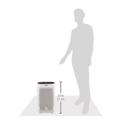 (Pre-Owned, Very Good) Philips AC1215/20 Air Purifier, Upto 17000 Hours Long Life, 4-Stage Filtration, True Hepa Filter (White) (120 Days Warranty) (99% Filter Life)