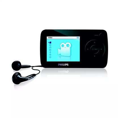 (Pre-Owned, Good) Philips GoGear SA6025 MP3/MP4 Player With VIVO In-Ear Earphones (2GB) (Black) (60 Days Warranty)