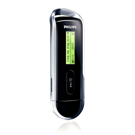 (Pre-Owned, Good) Philips GoGear SA2315/97 MP3 Player With FM Radio, Swappable Battery (1GB) (Black) (60 Days Warranty)