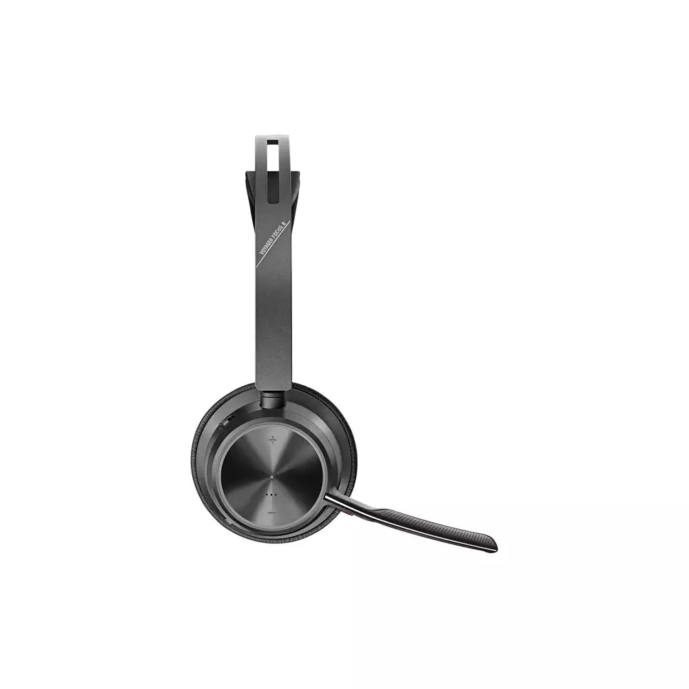 (Open Box) Poly (By Plantronics) Voyager Focus 2 UC USB-C On Ear Headset, Bluetooth and USB-C Connectivity (Boom Mic, ANC) (PC, Mac) (6 Months Warranty)