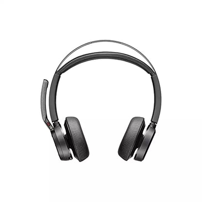 (Open Box) Poly (By Plantronics) Voyager Focus 2 UC USB-C On Ear Headset, Bluetooth and USB-C Connectivity (Boom Mic, ANC) (PC, Mac) (6 Months Warranty)