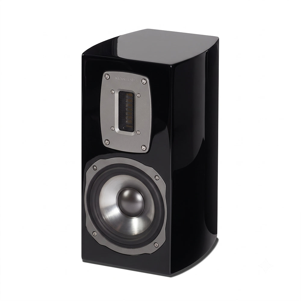 (Pre-Owned, Very Good) Quadral Chromium Style 30 German-Engineered Premium Bookshelf Speakers (Pair) (Black) (120 Days Warranty)