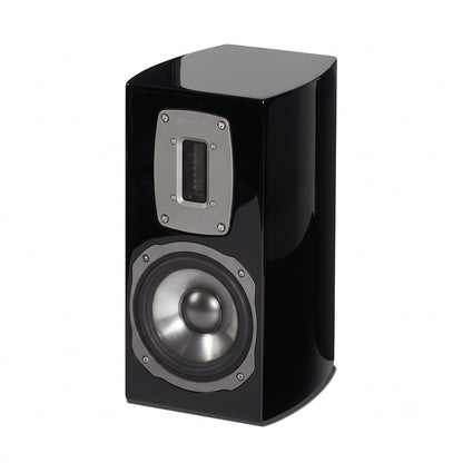 (Pre-Owned, Very Good) Quadral Chromium Style 30 German-Engineered Premium Bookshelf Speakers (Pair) (Black) (120 Days Warranty)