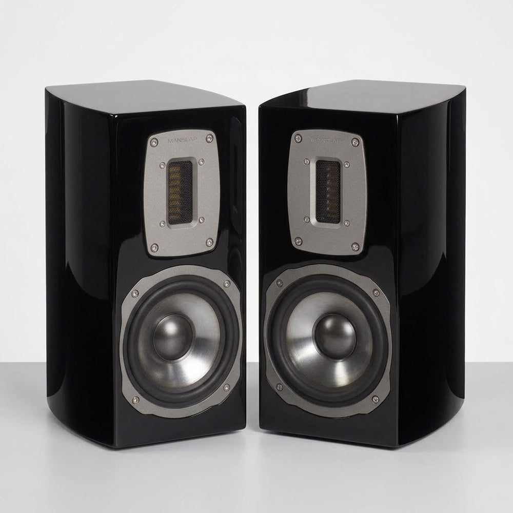 (Pre-Owned, Very Good) Quadral Chromium Style 30 German-Engineered Premium Bookshelf Speakers (Pair) (Black) (120 Days Warranty)