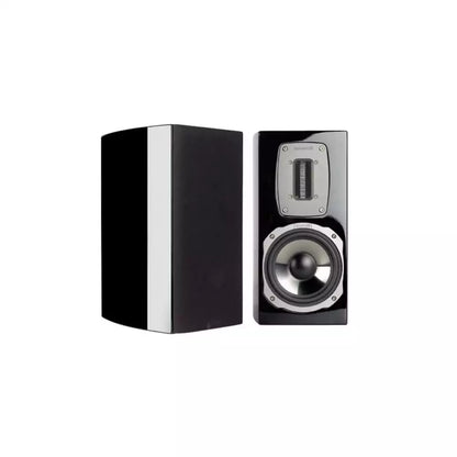 (Pre-Owned, Very Good) Quadral Chromium Style 30 German-Engineered Premium Bookshelf Speakers (Pair) (Black) (120 Days Warranty)