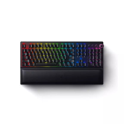 (Open Box) Razer BlackWidow V3 Pro Mechanical Wireless Gaming Keyboard With (Green Mechanical Switches/Yellow Mechanical Switches), Chroma RGB Lighting (Black) (12 Months Warranty)