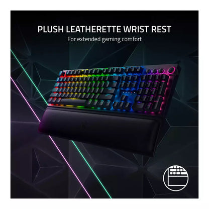 (Open Box) Razer BlackWidow V3 Pro Mechanical Wireless Gaming Keyboard With (Green Mechanical Switches/Yellow Mechanical Switches), Chroma RGB Lighting (Black) (12 Months Warranty)