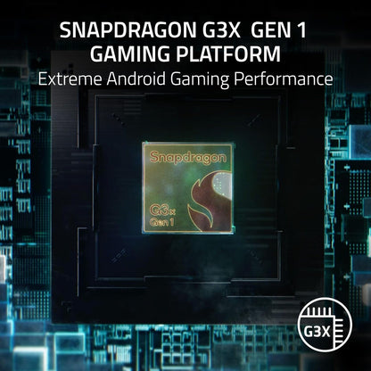 (Open Box Condition) Razer Edge Android Gaming Handheld with Kishi V2 Pro Controller, 144Hz AMOLED Display (Black) (120 Days Warranty)