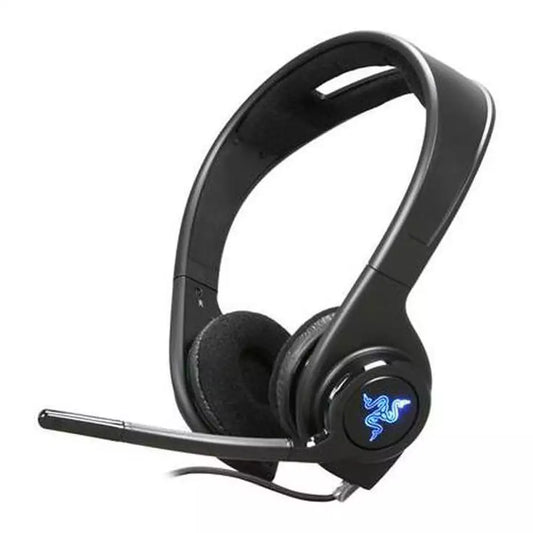 (Pre-Owned, Good) Razer Piranha Wired Gaming Headset With Mic and RGB Lights (With New Cushions) (Black) (60 Days Warranty)