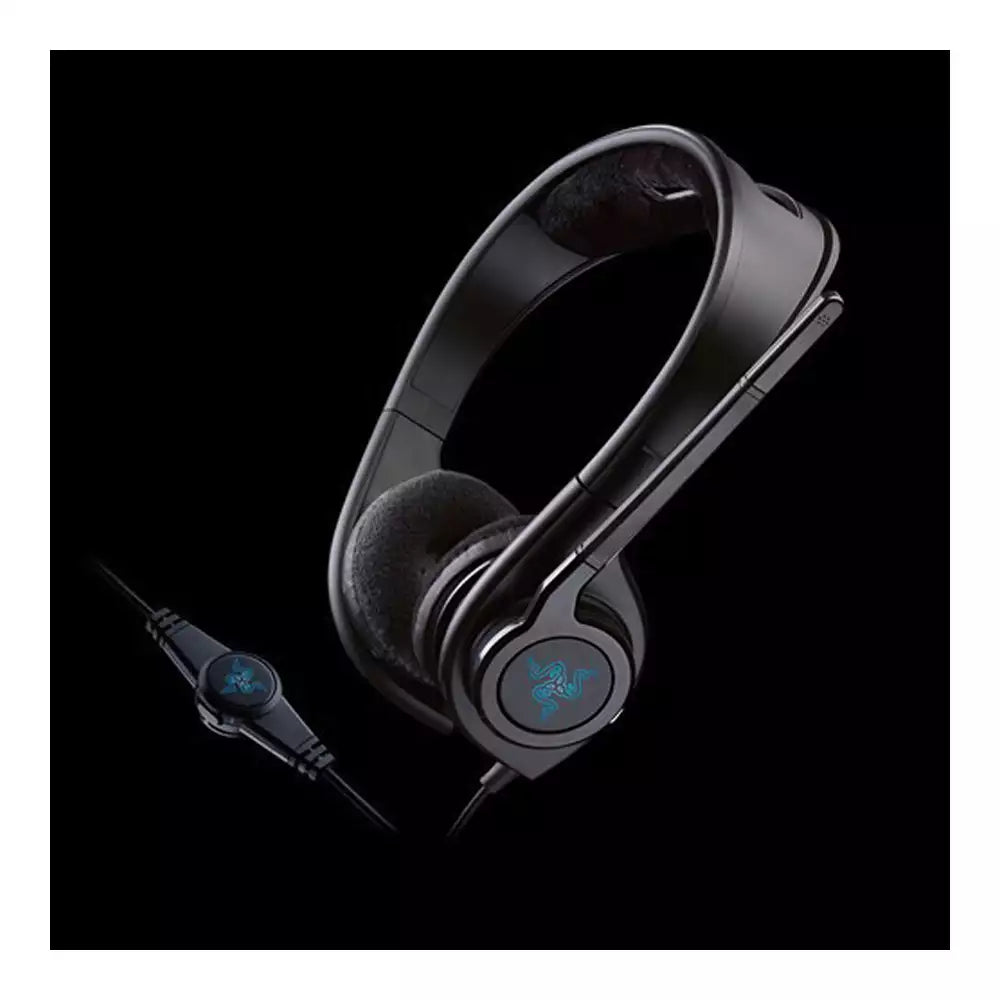 (Pre-Owned, Good) Razer Piranha Wired Gaming Headset With Mic and RGB Lights (With New Cushions) (Black) (60 Days Warranty)