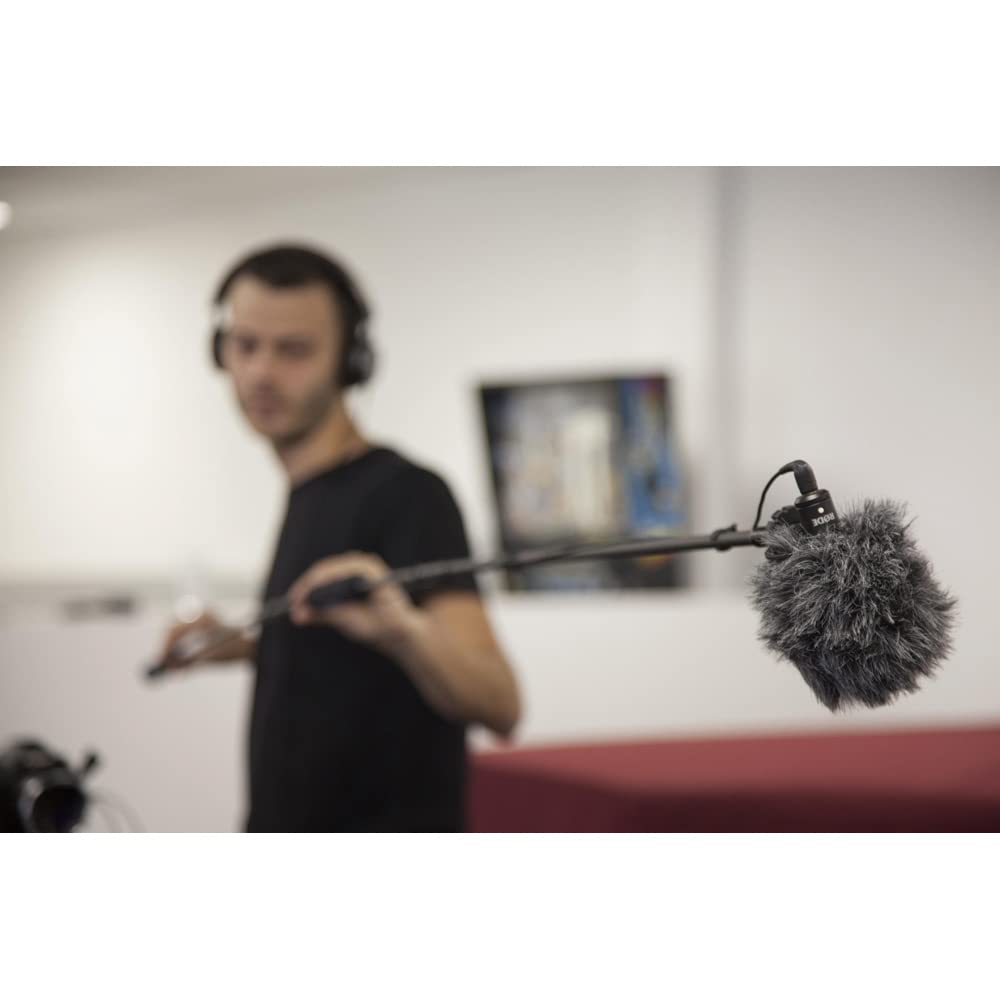 (Open Box) Rode Videomicro Compact On-Camera Unidirectional Wired Microphone (With Rycote Lyre Shock Mount) (Black) (6 Months Warranty)