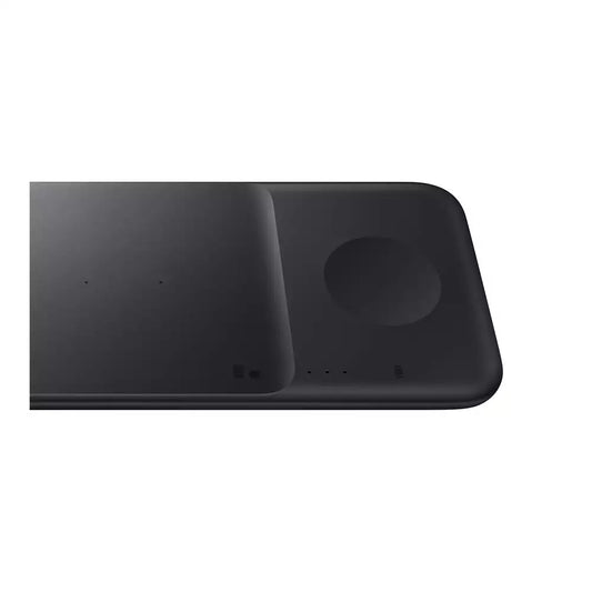 (Pre-Owned, Very Good) Samsung Fast Wireless Charger Trio Pad 9W, Qi Wireless Charger , Charge Up To 3 Devices At Once Compatible For Galaxy Smartphones, iPhones, Earphones and Watches (Black) (90 Days Warranty)
