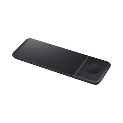 (Pre-Owned, Very Good) Samsung Fast Wireless Charger Trio Pad 9W, Qi Wireless Charger , Charge Up To 3 Devices At Once Compatible For Galaxy Smartphones, iPhones, Earphones and Watches (Black) (90 Days Warranty)