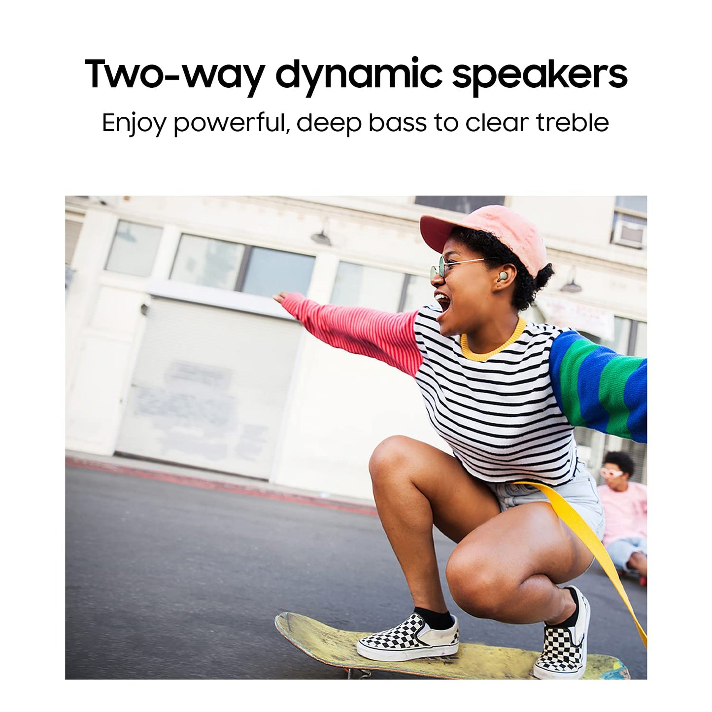 (Pre-Owned, Very Good) Samsung Galaxy Buds 2 TWS Bluetooth Earphones With Active Noise Cancellation (White and Gray) (60 Days Warranty)